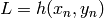 L=h(x_n,y_n)