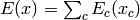 E(x)=\sum_c E_c(x_c)