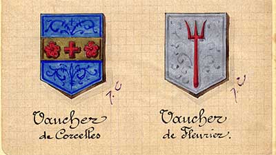 Autres blasons Vaucher