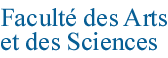 Facult des Arts et des Sciences