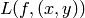 L(f,(x,y))