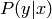 P(y|x)