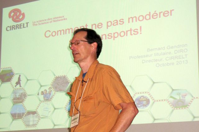 Présentation du conférencier par Patrice Marcotte