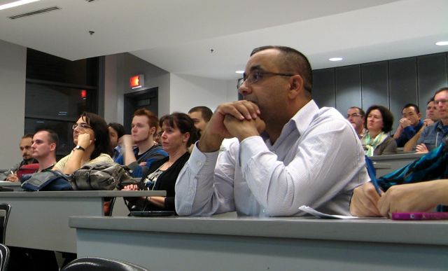 Auditoire attentif