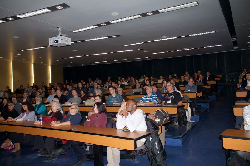 Un auditoire attentif