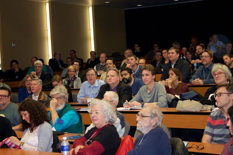 Un auditoire attentif