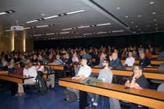 Un auditoire attentif