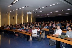 Un auditoire attentif