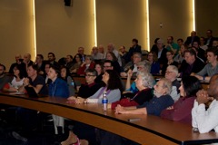 Un auditoire attentif