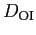 $ \dOI$