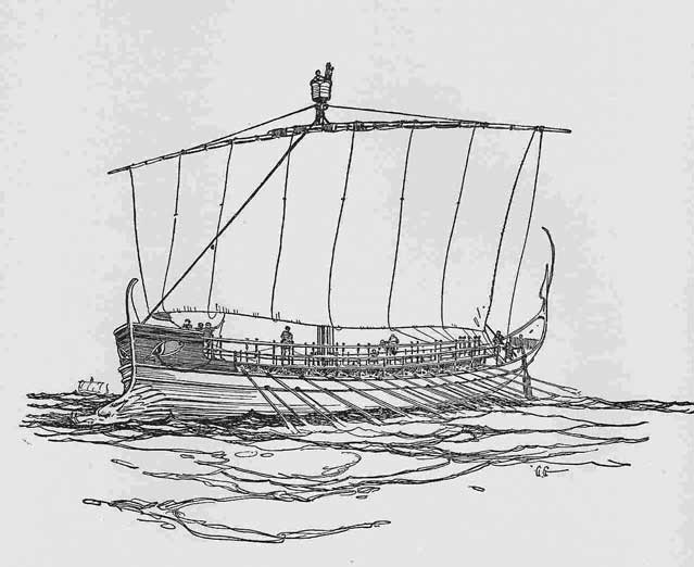 What kind of ships did the Kushites use? How was seafaring like in